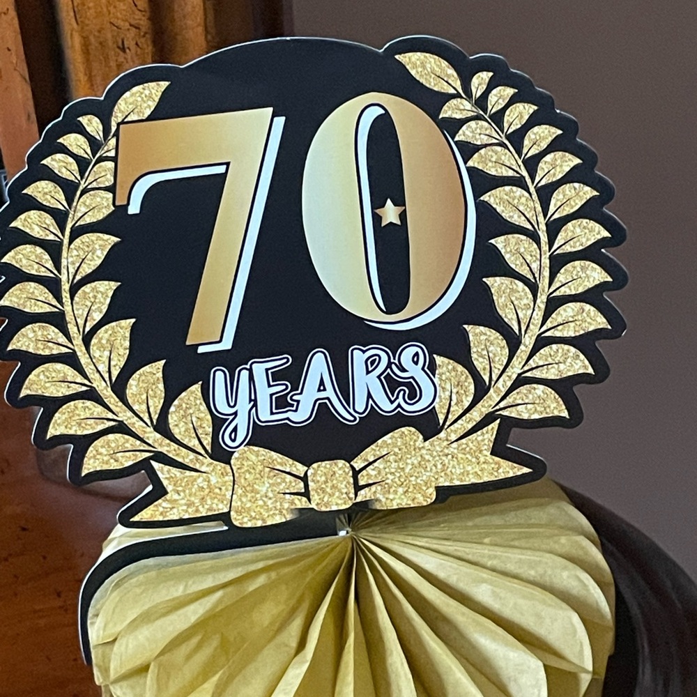 70th Birthday Decorations - Picture 4 of 8